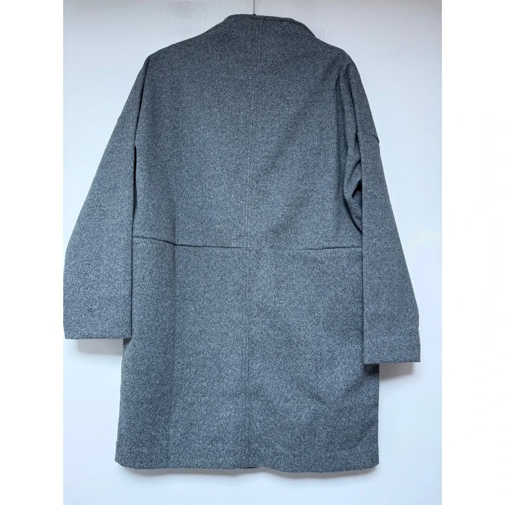 Banana Republic Grey Wool Blend Blazer Coat Women's‎ Size S